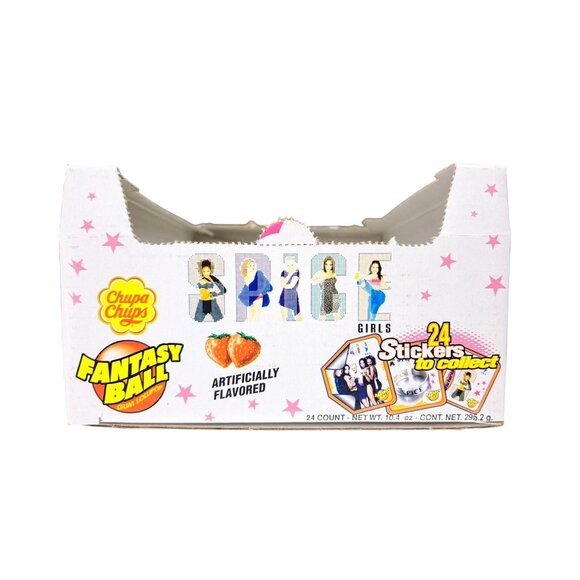 Vintage Spice Girls Chupa Chups Store Display Box 1997 BOX ONLY No Suckers - Picture 4 of 13